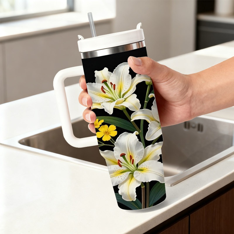 40Oz Stainless Steel Double-Wa - огляд і ціна Sublimation Mug White