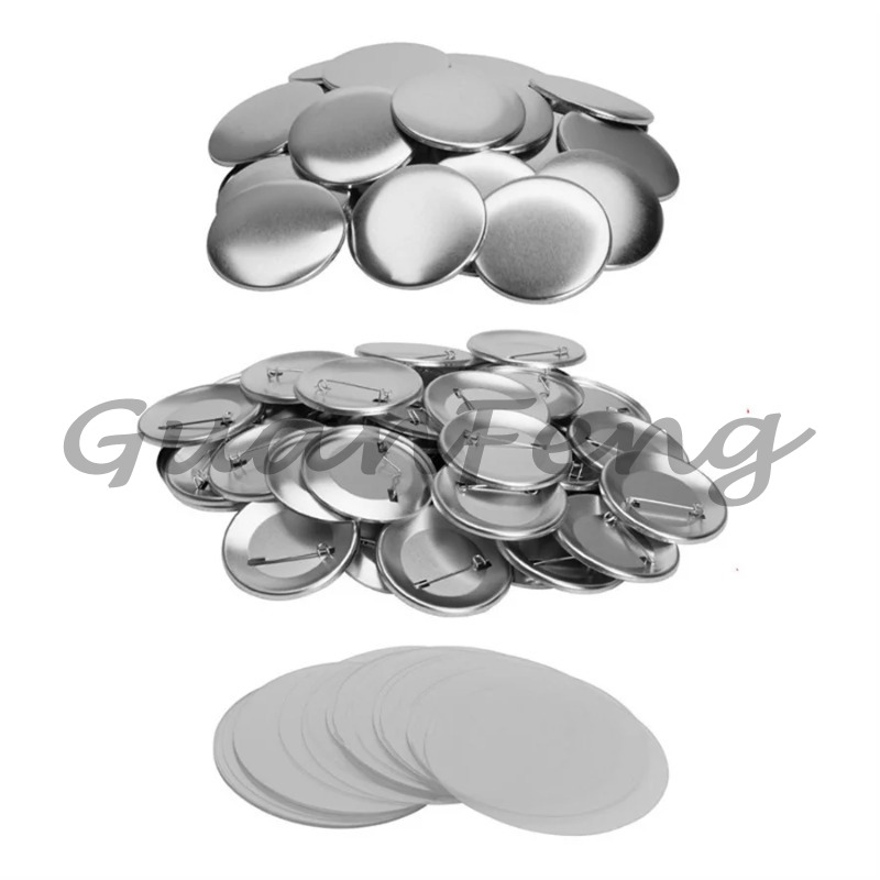 58mm 2.28 Inch Round Metal Pin - огляд і ціна Button Badge Blank
