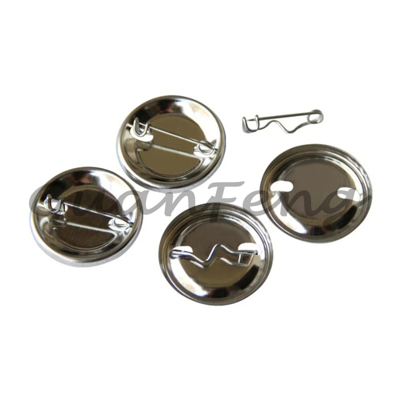 58mm 2.28 Inch Round Metal Pin - огляд і ціна Button Badge Blank
