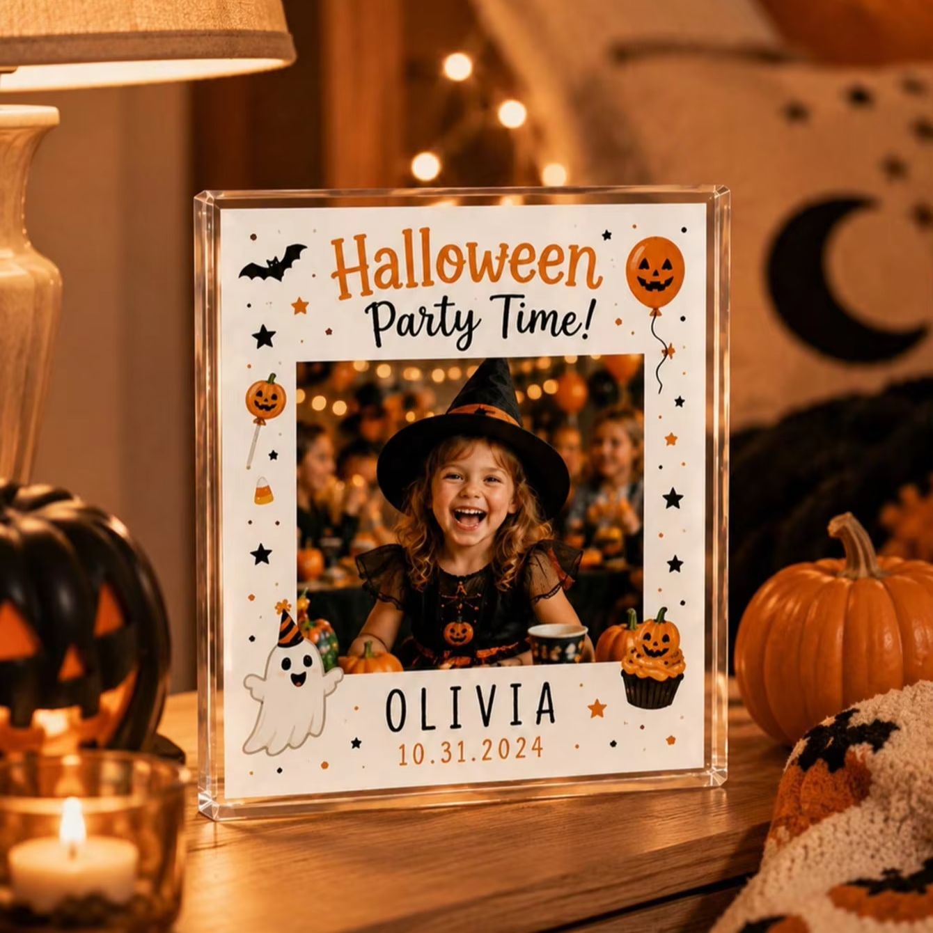 Custom Halloween Acrylic Photo - огляд і ціна Photo Acrylic Block