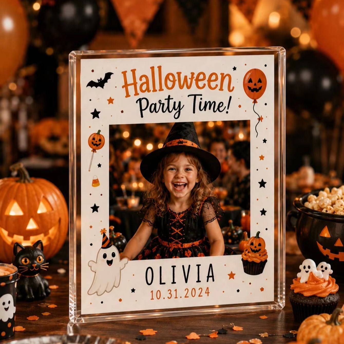 Custom Halloween Acrylic Photo - огляд і ціна Photo Acrylic Block