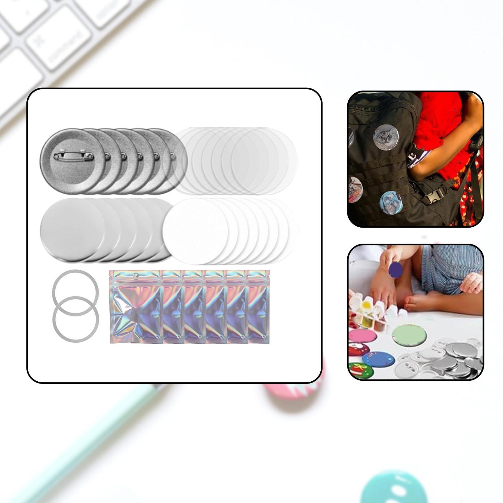 902Pcs Blank Button Making Sup - огляд і ціна Button Badge Blank