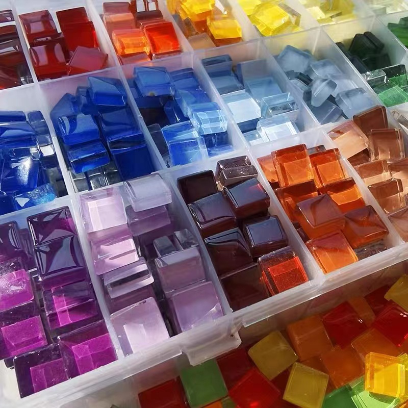 DIY Ceramic Mosaic Glass 50pcs - огляд і ціна Ceramic Tile Blank